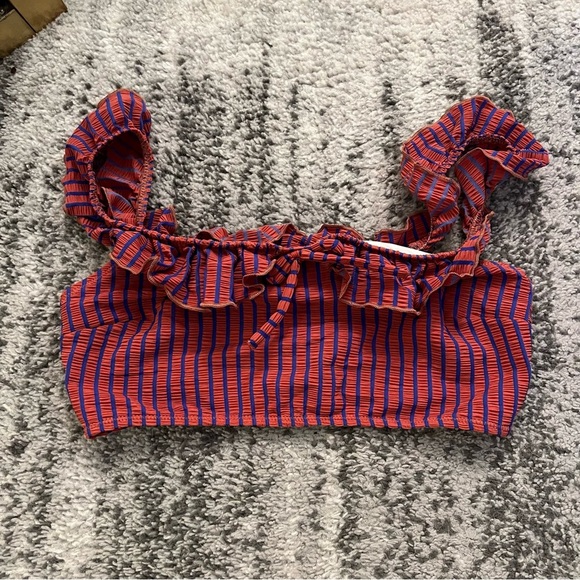 Solid & Striped Ruffle Bikini - Picture 3 of 12
